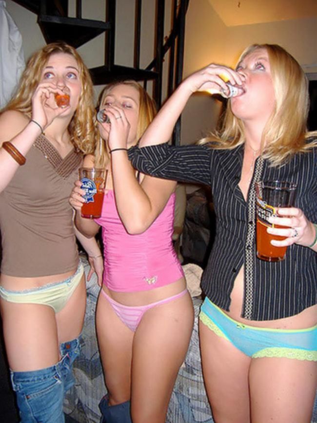Пьяные вечеринки с доступными дамами